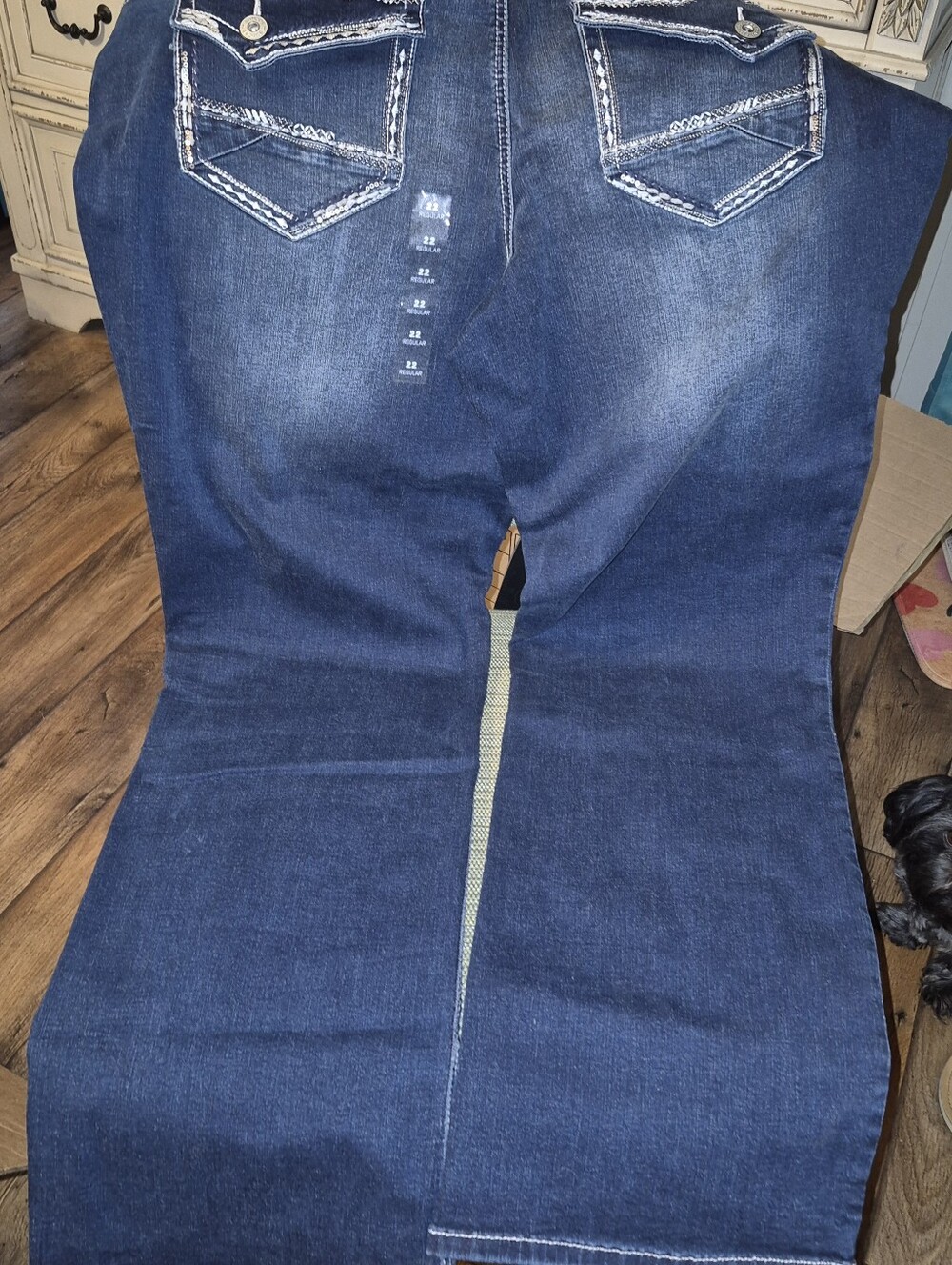 Maurices women's plus size 22 Slim Bootcut jeans